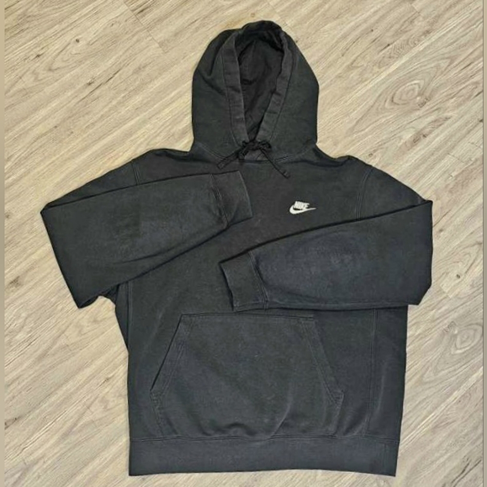 SOLD! Y2K Vintage Nike Fleece Pullover Hoodie Small Logo Men's Size Medium